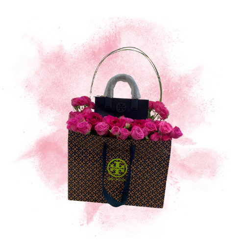 Eizu Flowers With Branded Bag 3